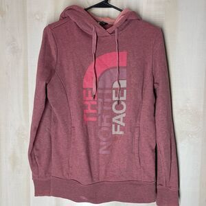 The North Face sweatshirt hoodie dusty‎ pink long sleeve, size small